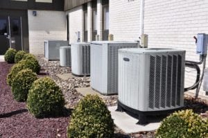AC units outside a building