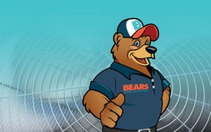 Bears Home Solution Mascot