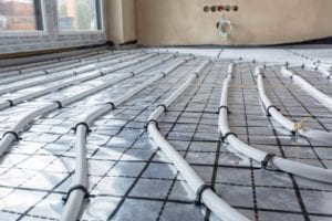 In floor heating