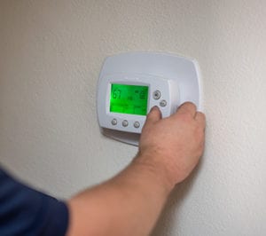 Programmable thermostat.