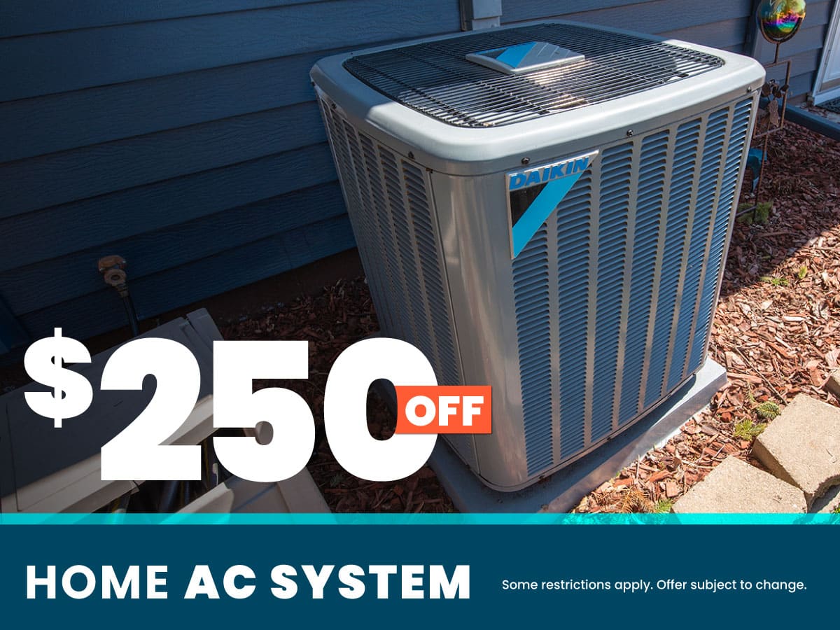 Bears Home Solutions $250 off home AC system promotion