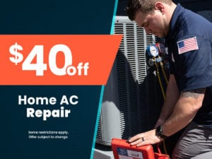 Bears Home Solutions $40 off home AC repair promotion