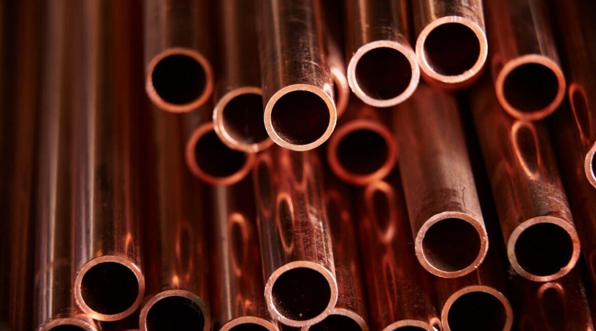 copper pipes