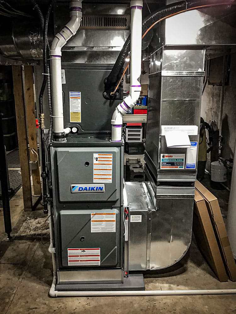 A Daikin brand furnace